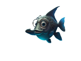 Community fish mascot